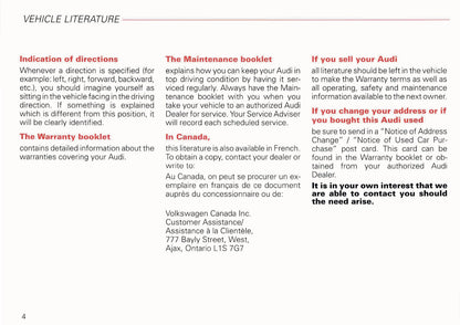 2002 Audi A6 Avant Owner's Manual | English US