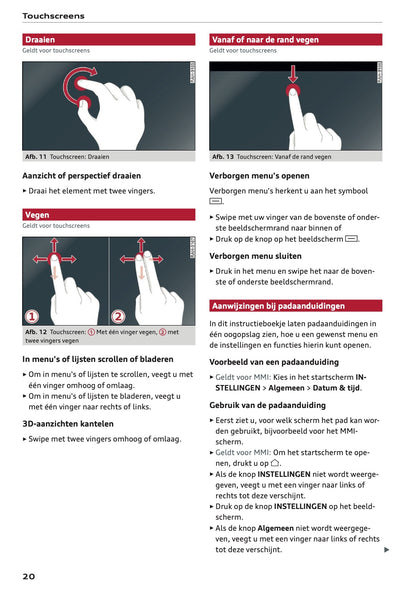 2021-2022 Audi e-tron Owner's Manual | Dutch