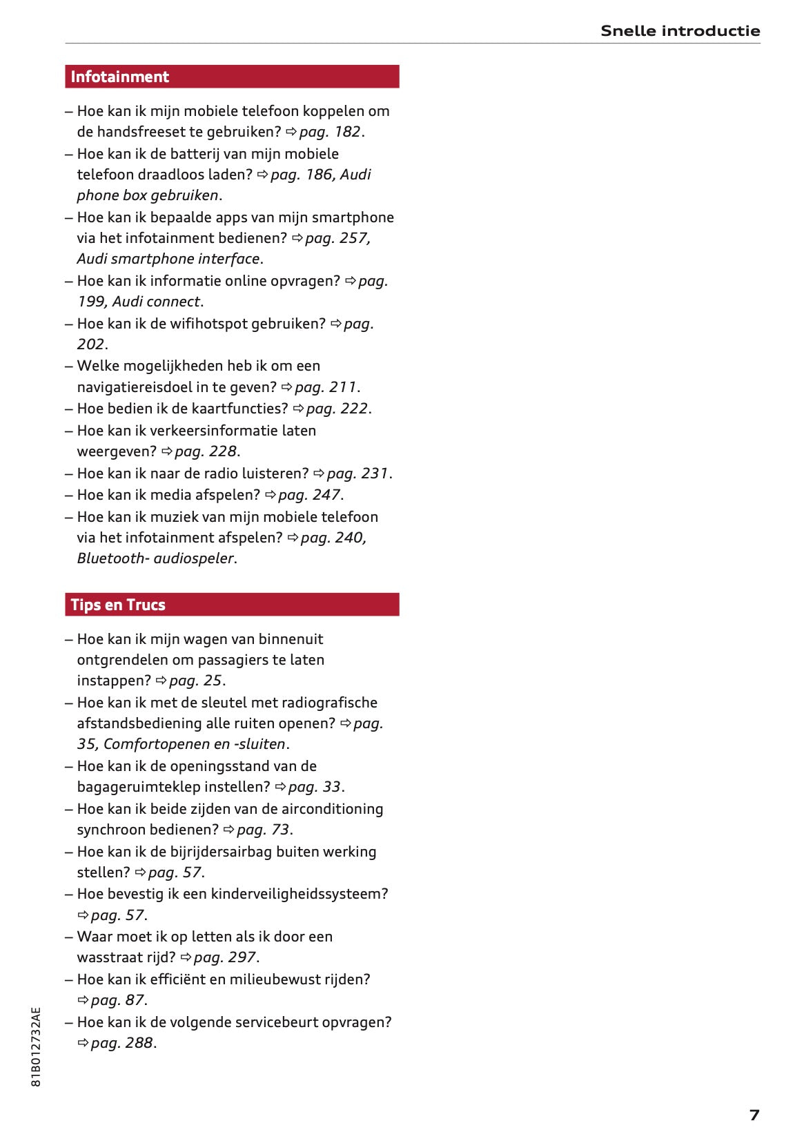 2022 Audi Q2 Gebruikershandleiding | Nederlands