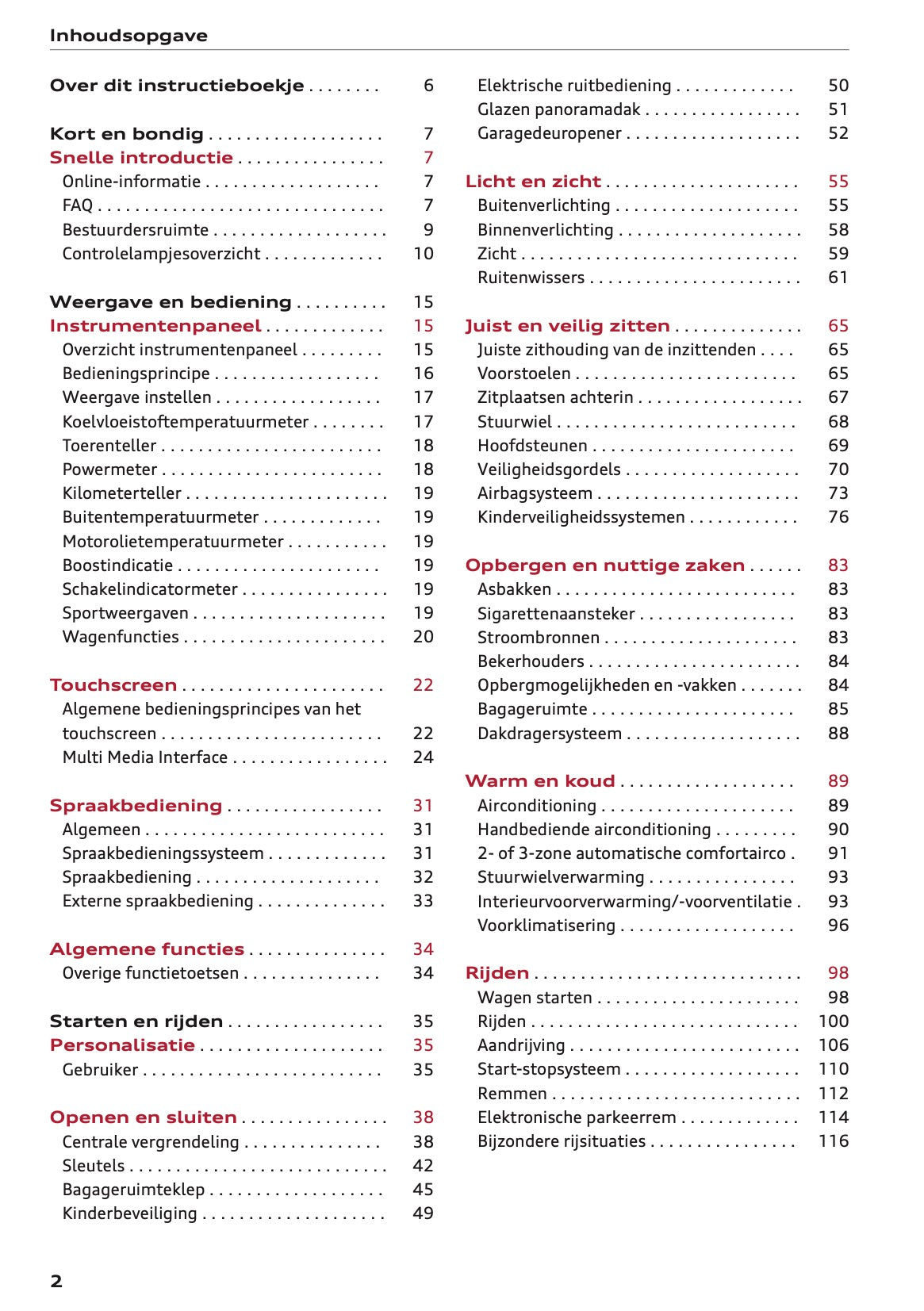 2020-2021 Audi Q3 Gebruikershandleiding | Nederlands