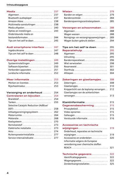 2020-2021 Audi Q3 Gebruikershandleiding | Nederlands