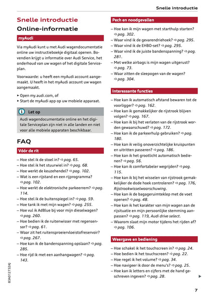 2020-2021 Audi Q3 Gebruikershandleiding | Nederlands