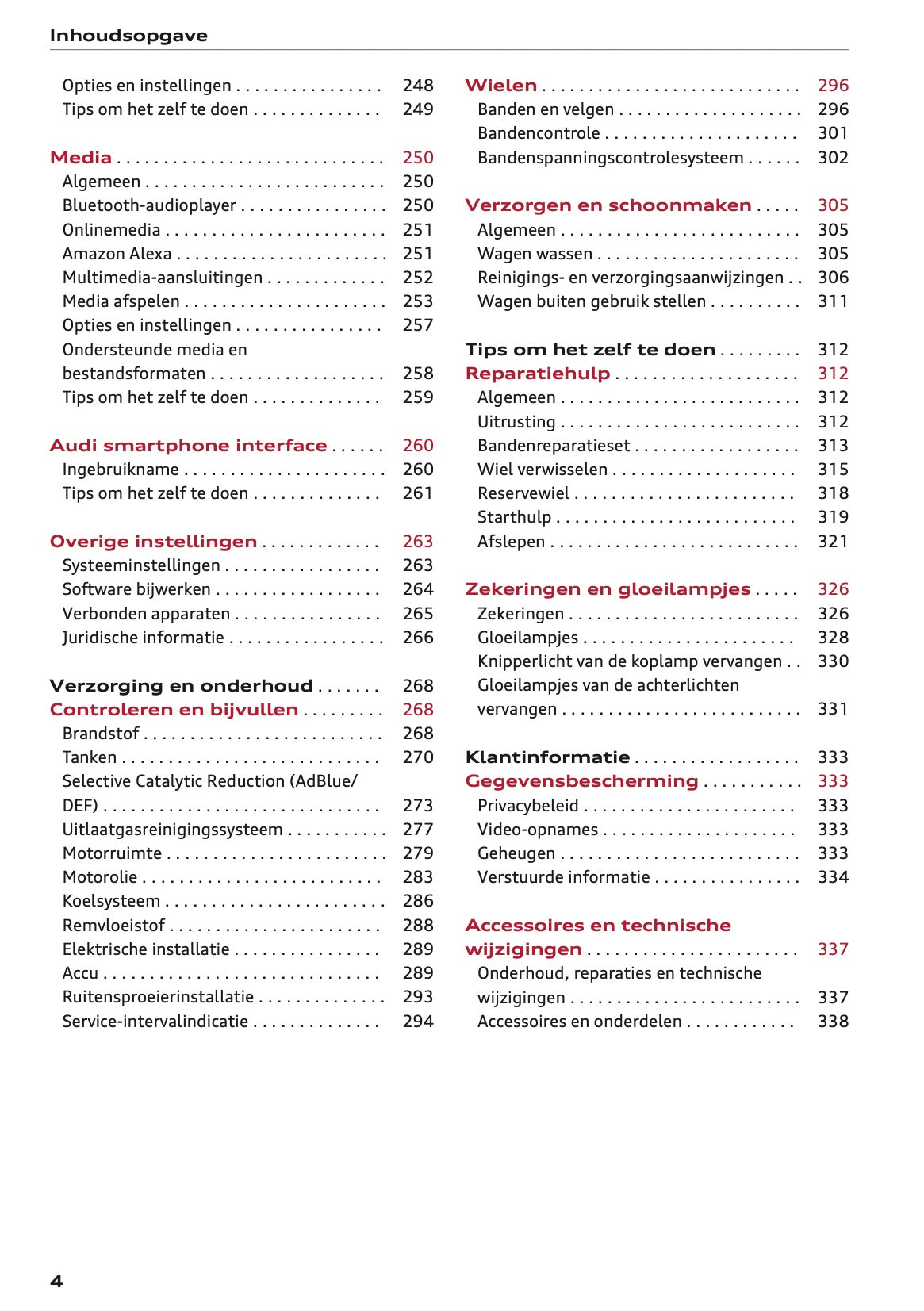 2022 Audi Q3 Gebruikershandleiding | Nederlands