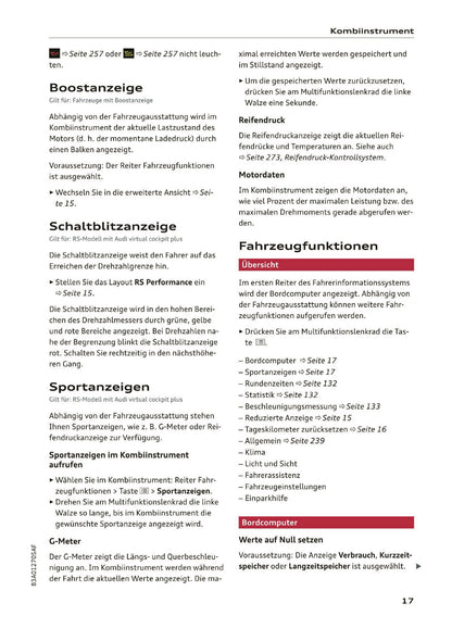 2019-2020 Audi Q3/RS Q3 Owner's Manual | German