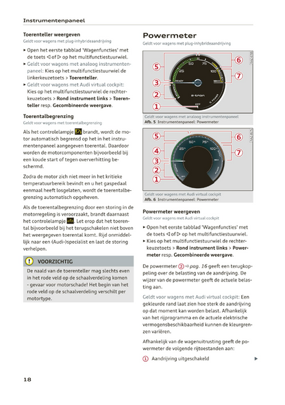 2019-2020 Audi Q5/S Q5 TDI Owner's Manual | Dutch