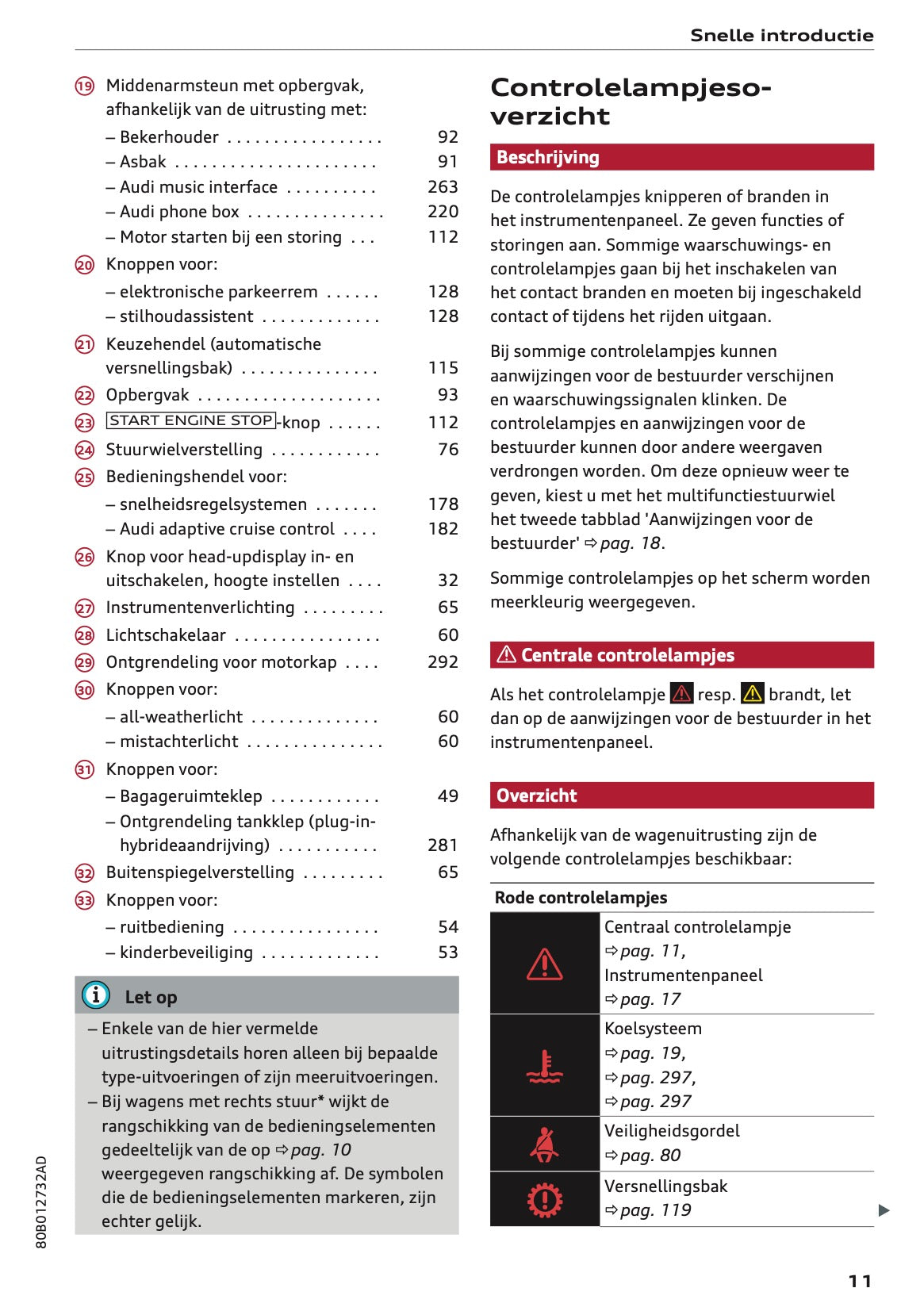 2022 Audi Q5 Owner's Manual | Dutch