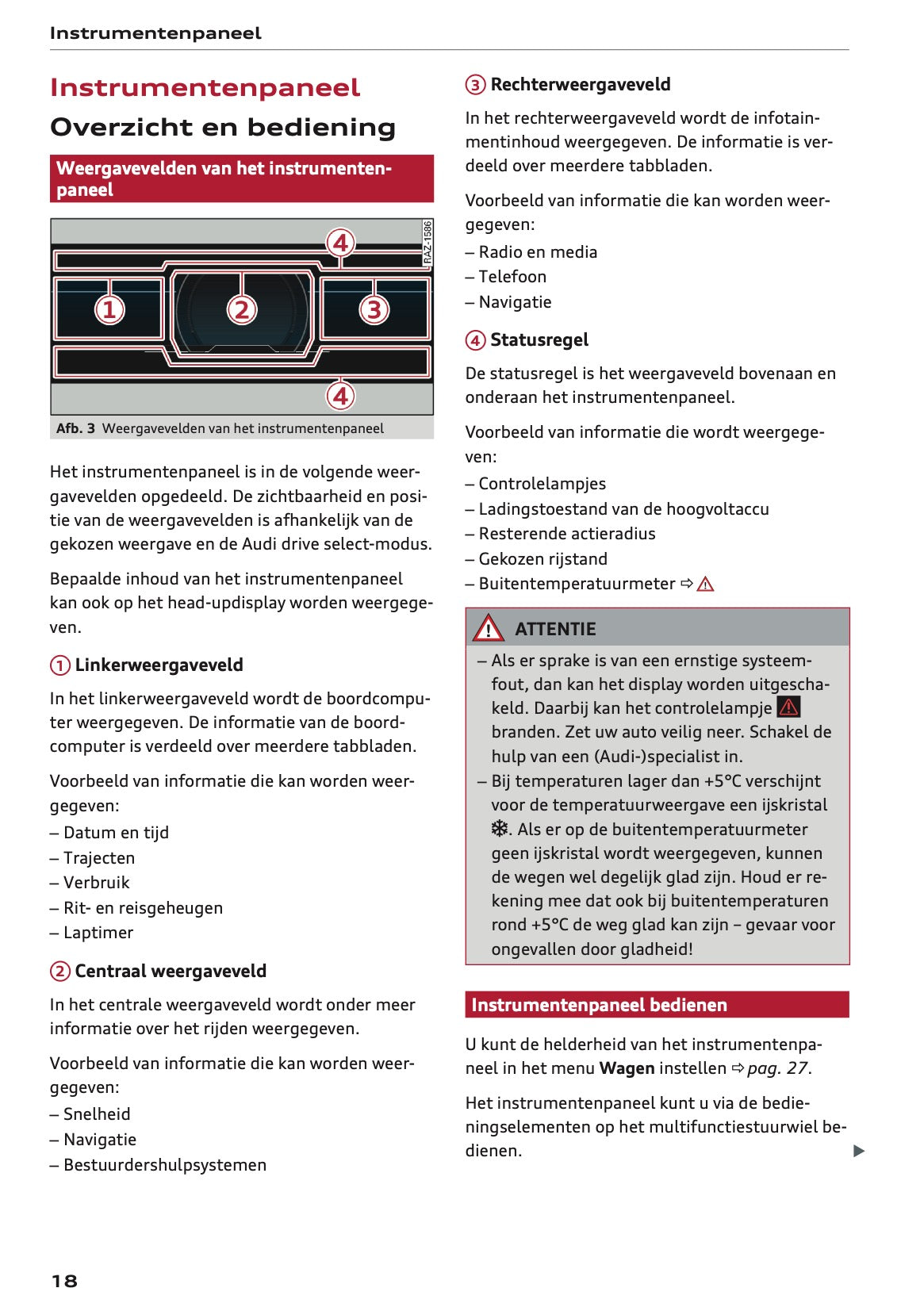 2025 Audi Q6 e-tron Owner's Manual | Dutch