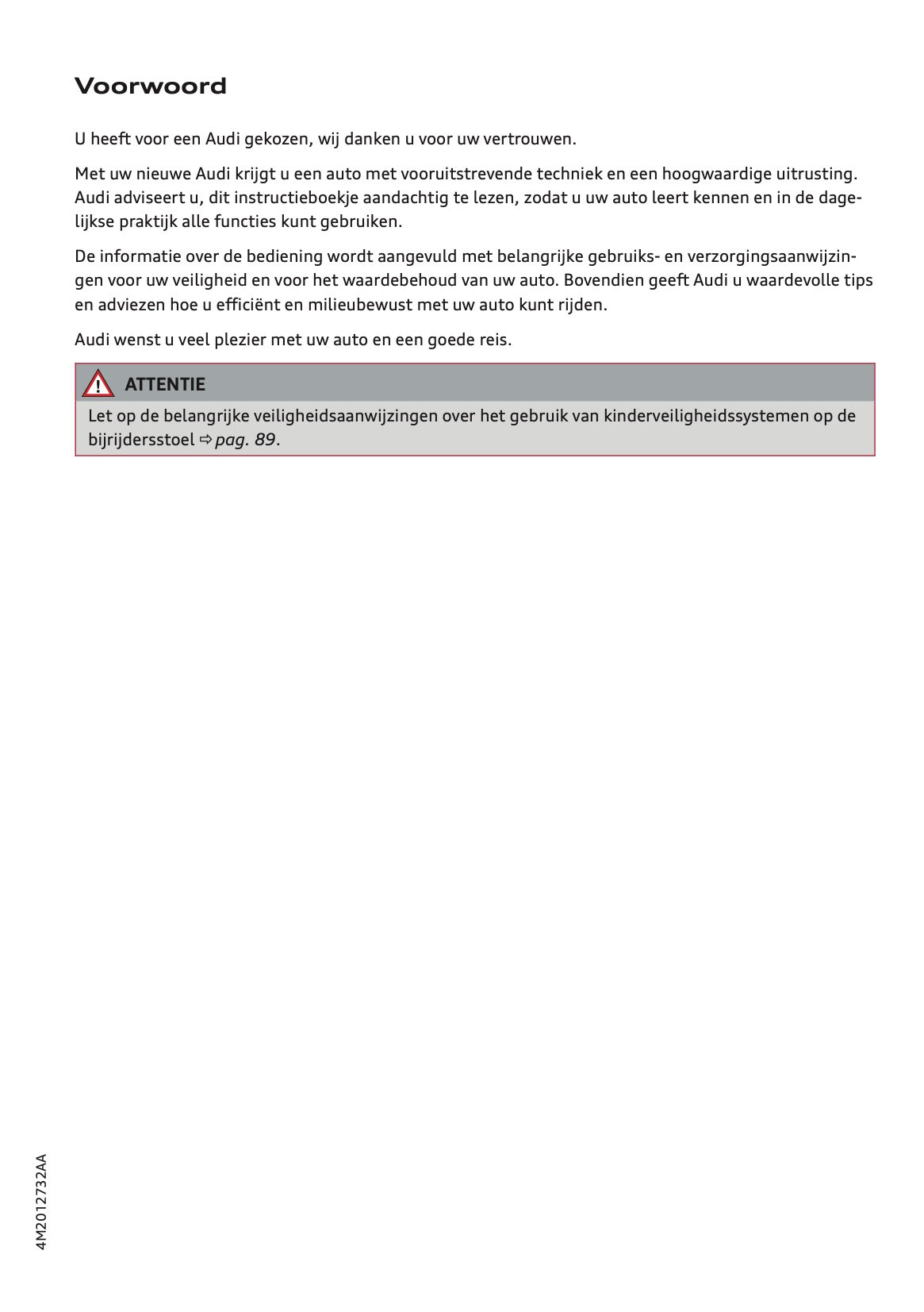 2024 Audi Q7 Owner's Manual | Dutch