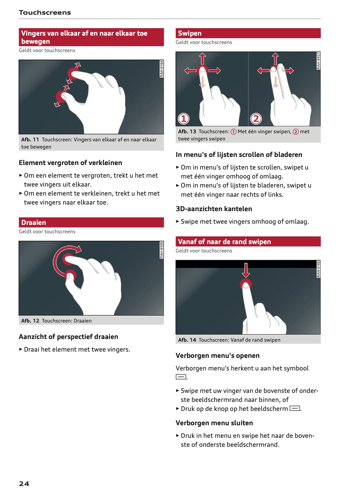 2024 Audi Q7 Owner's Manual | Dutch