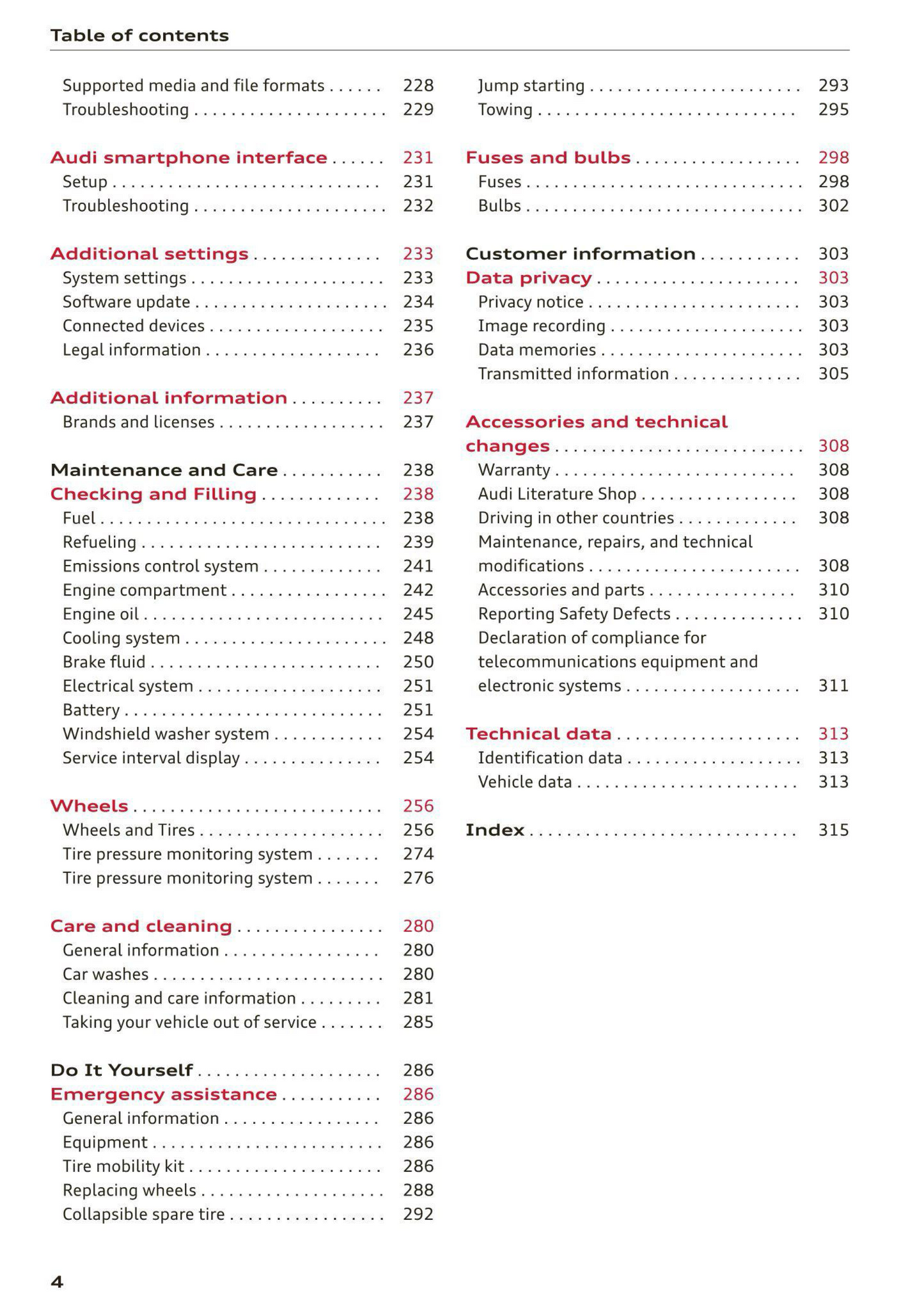 2021 Audi Q8 Owner's Manual | English