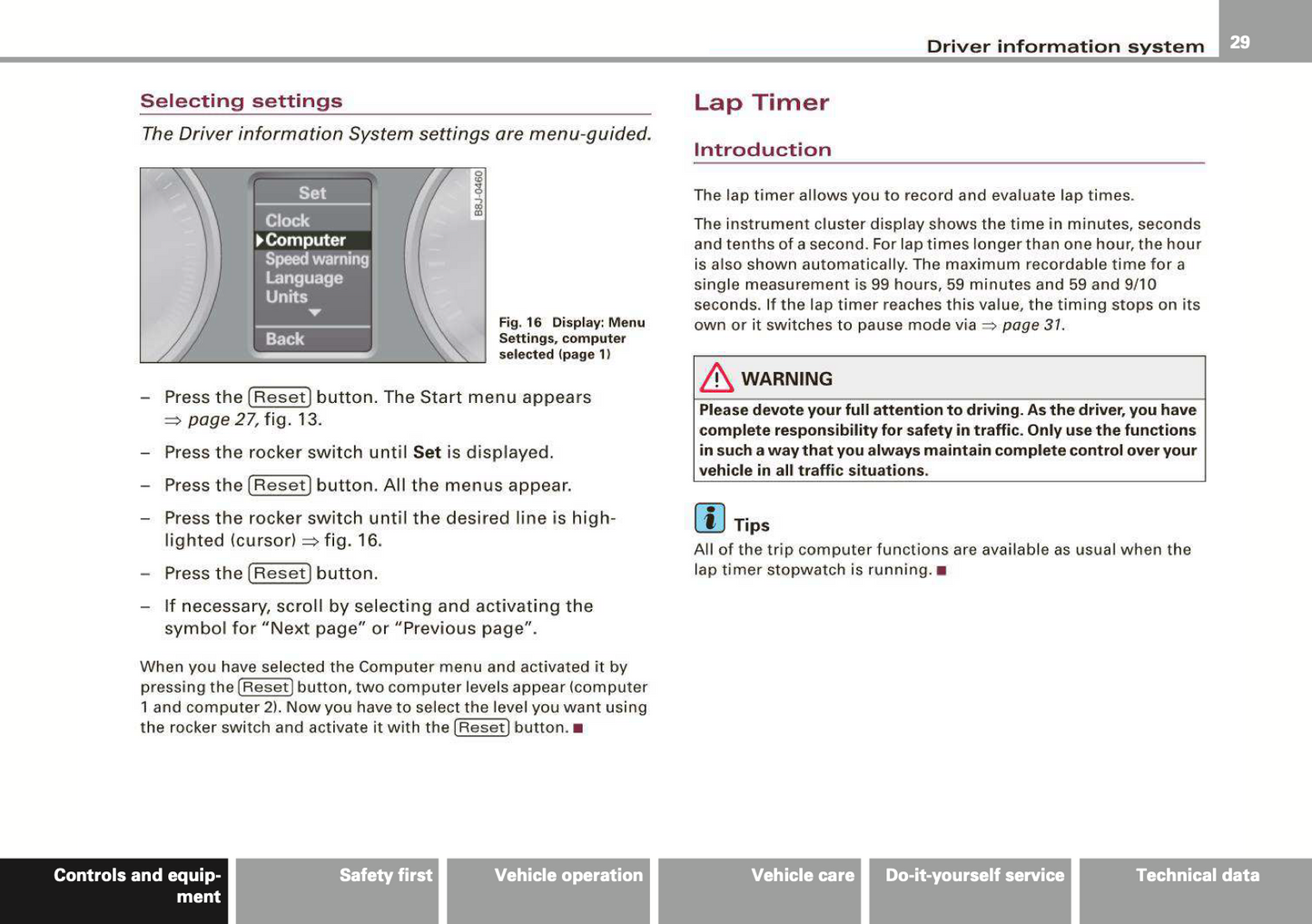 2009 Audi R8 Owner's Manual | English