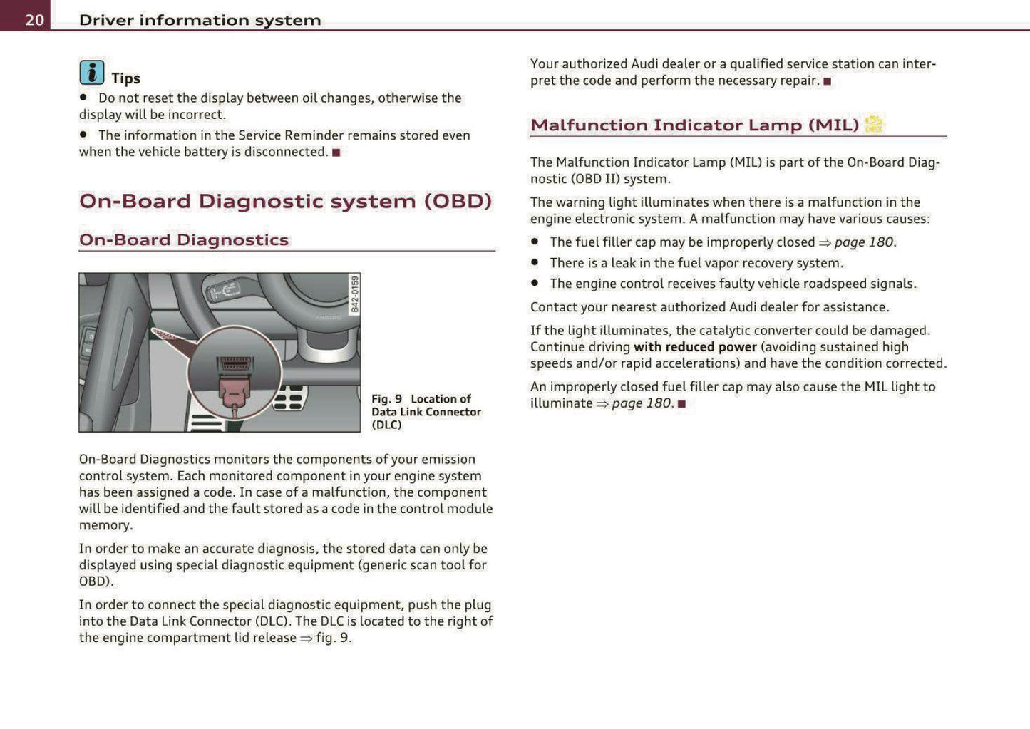 2010 Audi R8 Owner's Manual | English US