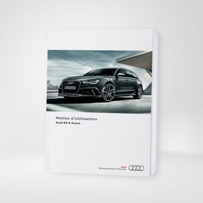 2014 Audi RS 6 Avant Manuel du propriétaire | Français