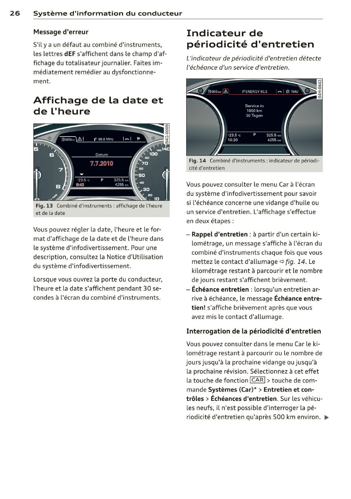 2014 Audi RS 6 Avant Manuel du propriétaire | Français