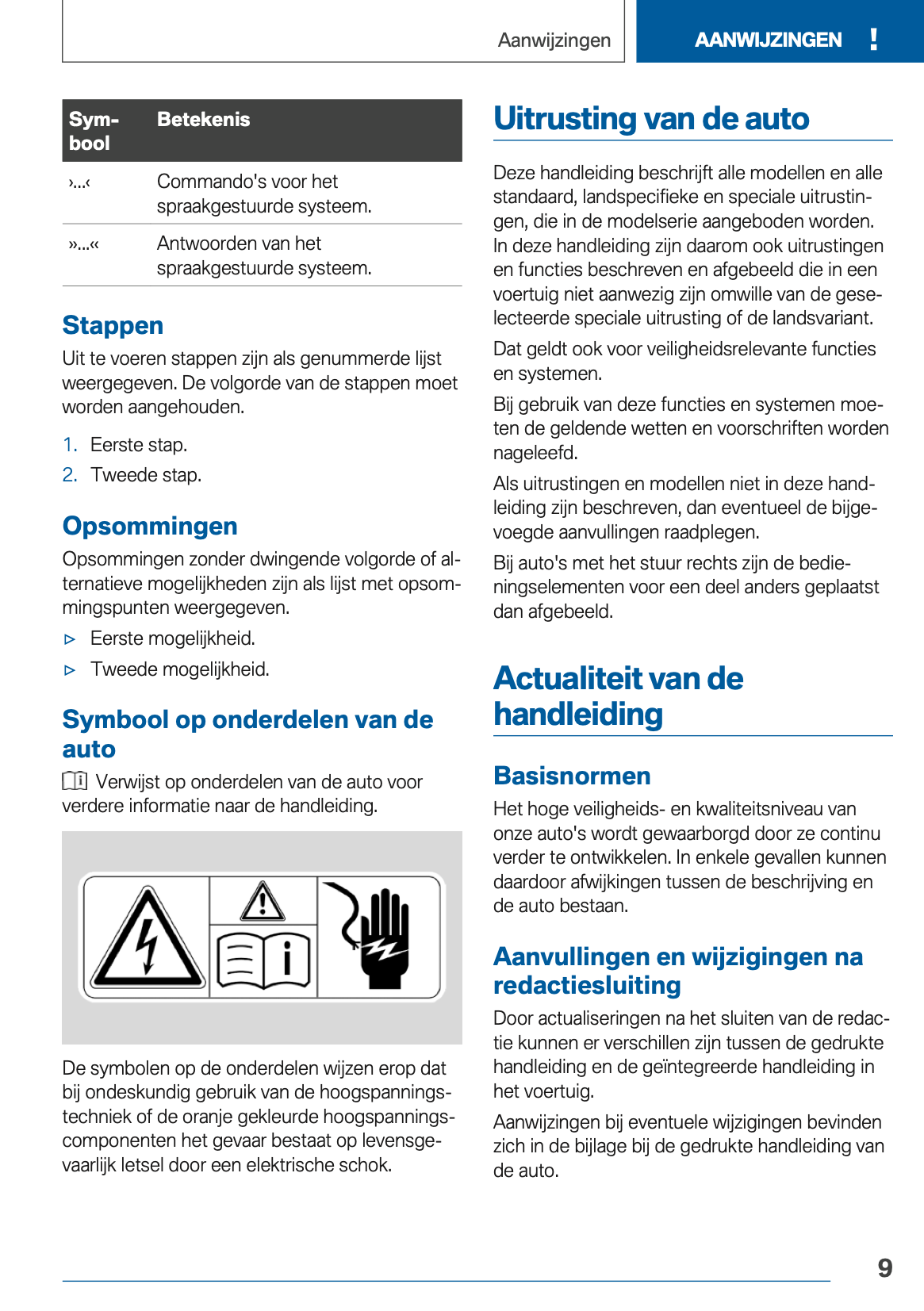 2018-2019 BMW 2 Series Active Tourer Plug-in-Hybrid Owner's Manual | Dutch