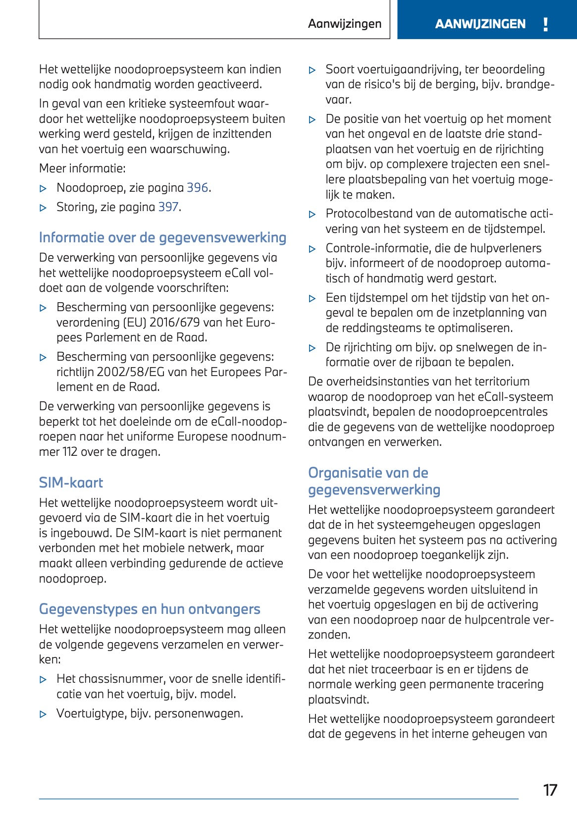 2023 BMW 3 Series Touring Plug-in-Hybrid Owner's Manual | Dutch