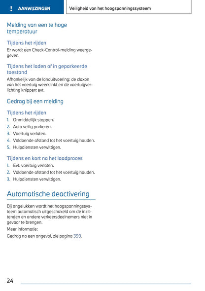 2023 BMW 3 Series Touring Plug-in-Hybrid Owner's Manual | Dutch