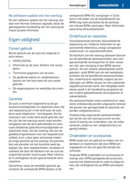 2023 BMW 3 Series Touring Plug-in-Hybrid Owner's Manual | Dutch