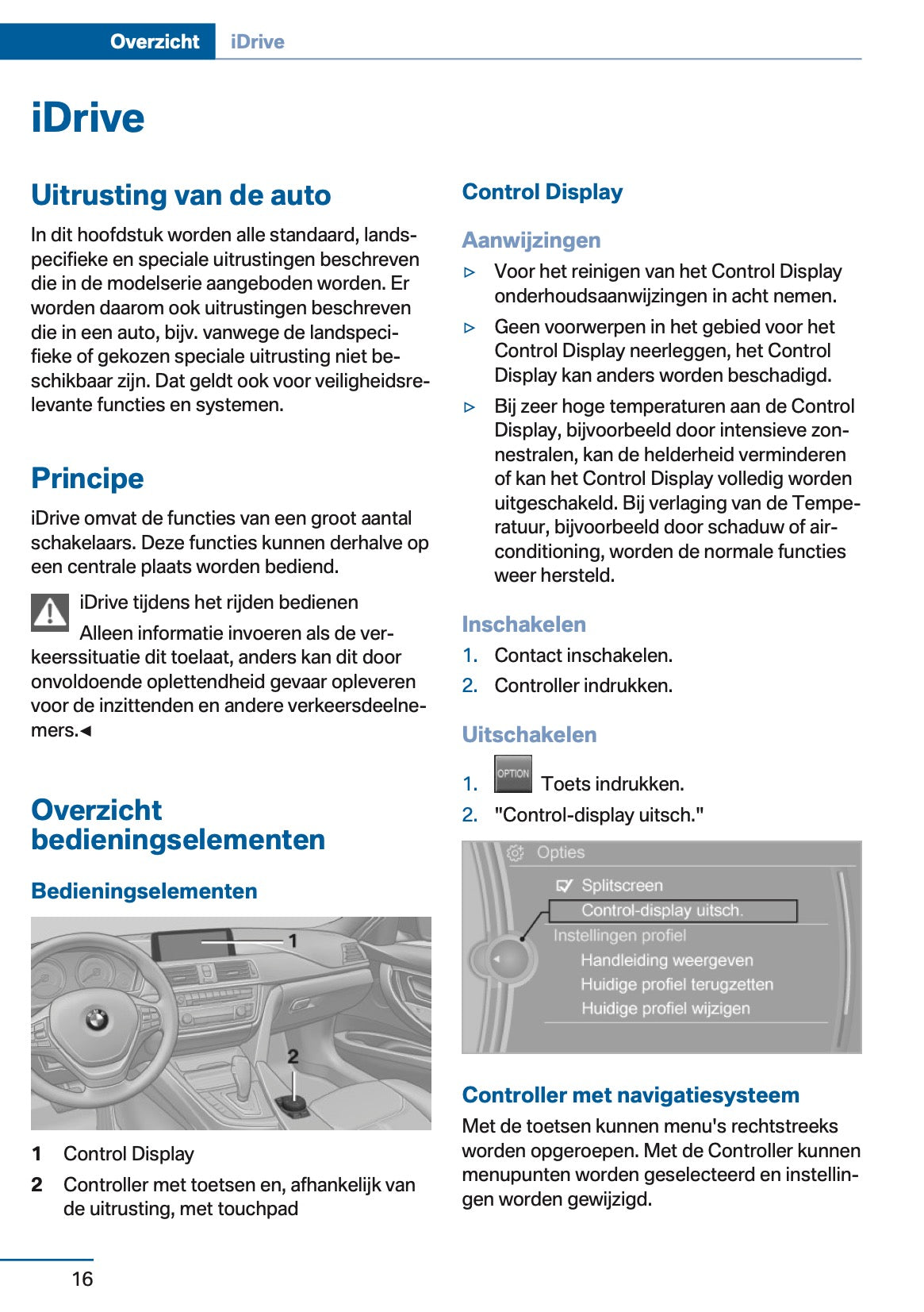 2014-2015 BMW 4 Series Coupé Owner's Manual | Dutch
