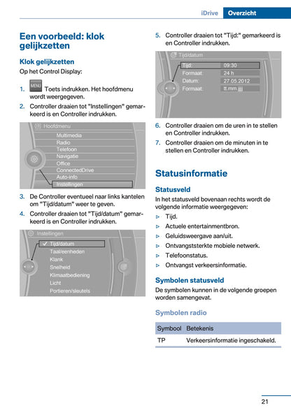 2014-2015 BMW 4 Series Coupé Owner's Manual | Dutch