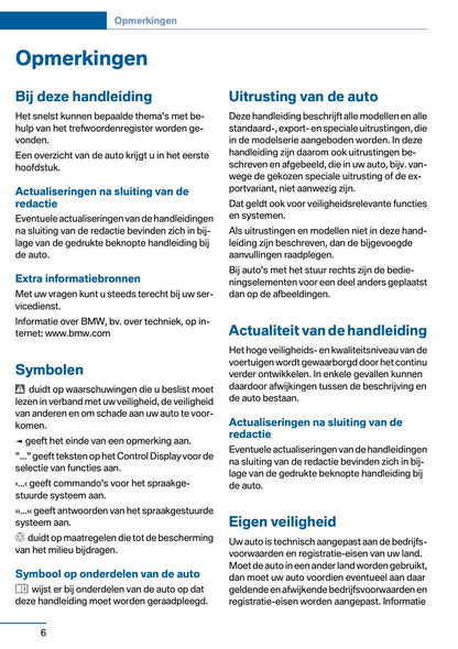 2012 BMW 5 Serie Gebruikershandleiding | Nederlands