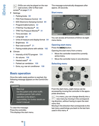 2008 BMW 7 Series Owner's Manual | English