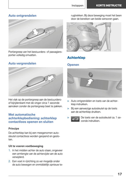 2021-2022 BMW X1 Owner's Manual | Dutch
