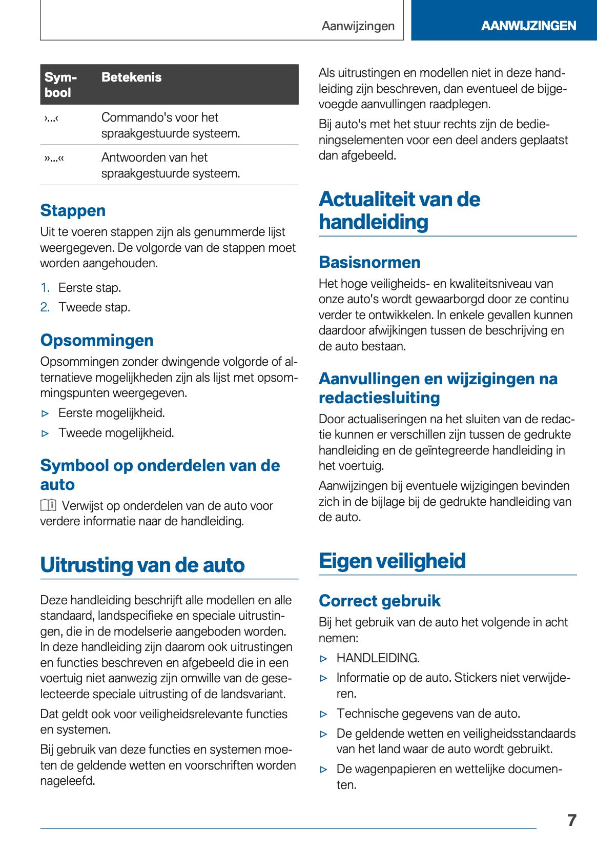 2021-2022 BMW X1 Owner's Manual | Dutch