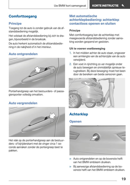 2019 BMW X2 Owner's Manual | Dutch