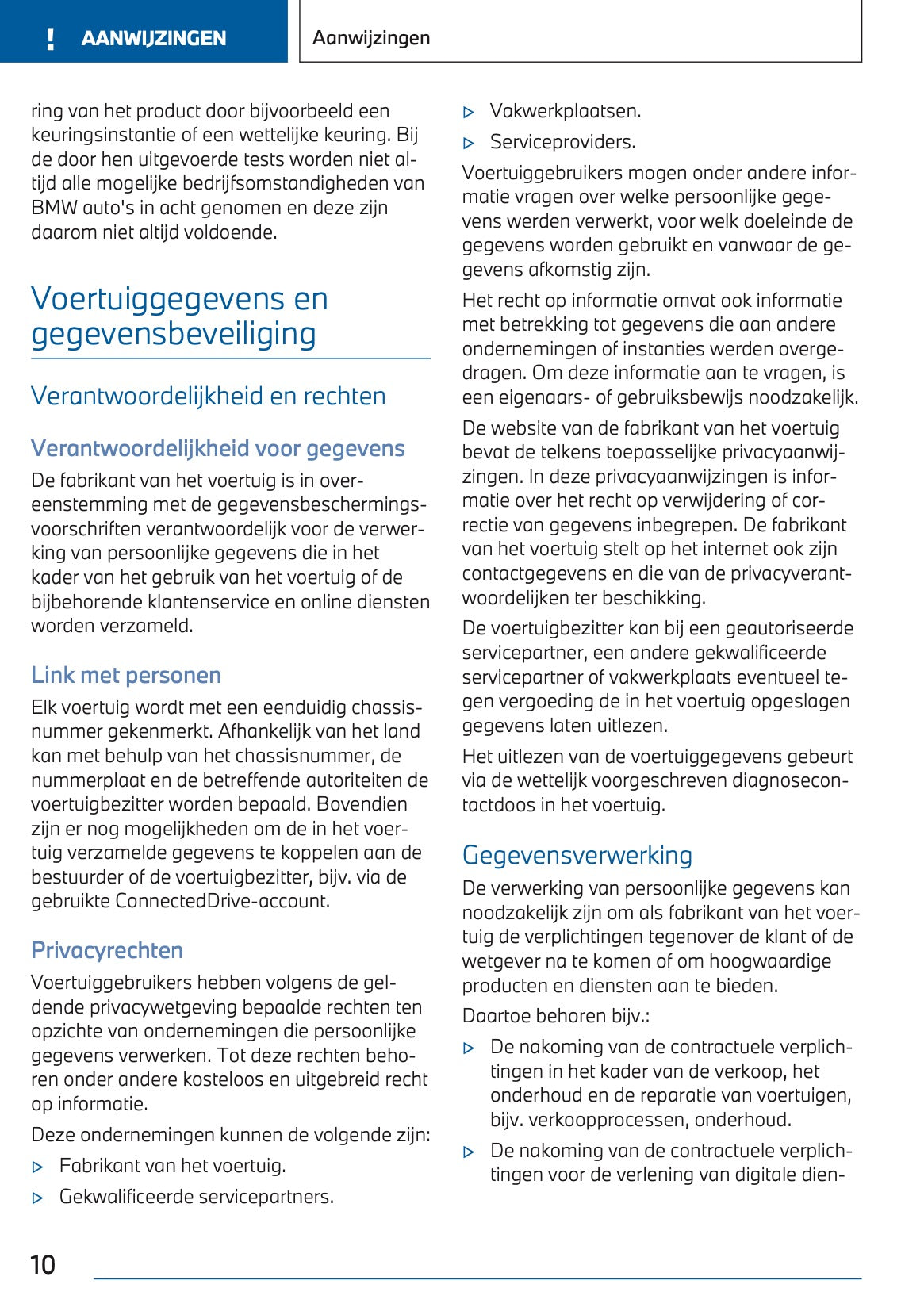 2023-2024 BMW X3 Plug-in-Hybrid Owner's Manual | Dutch