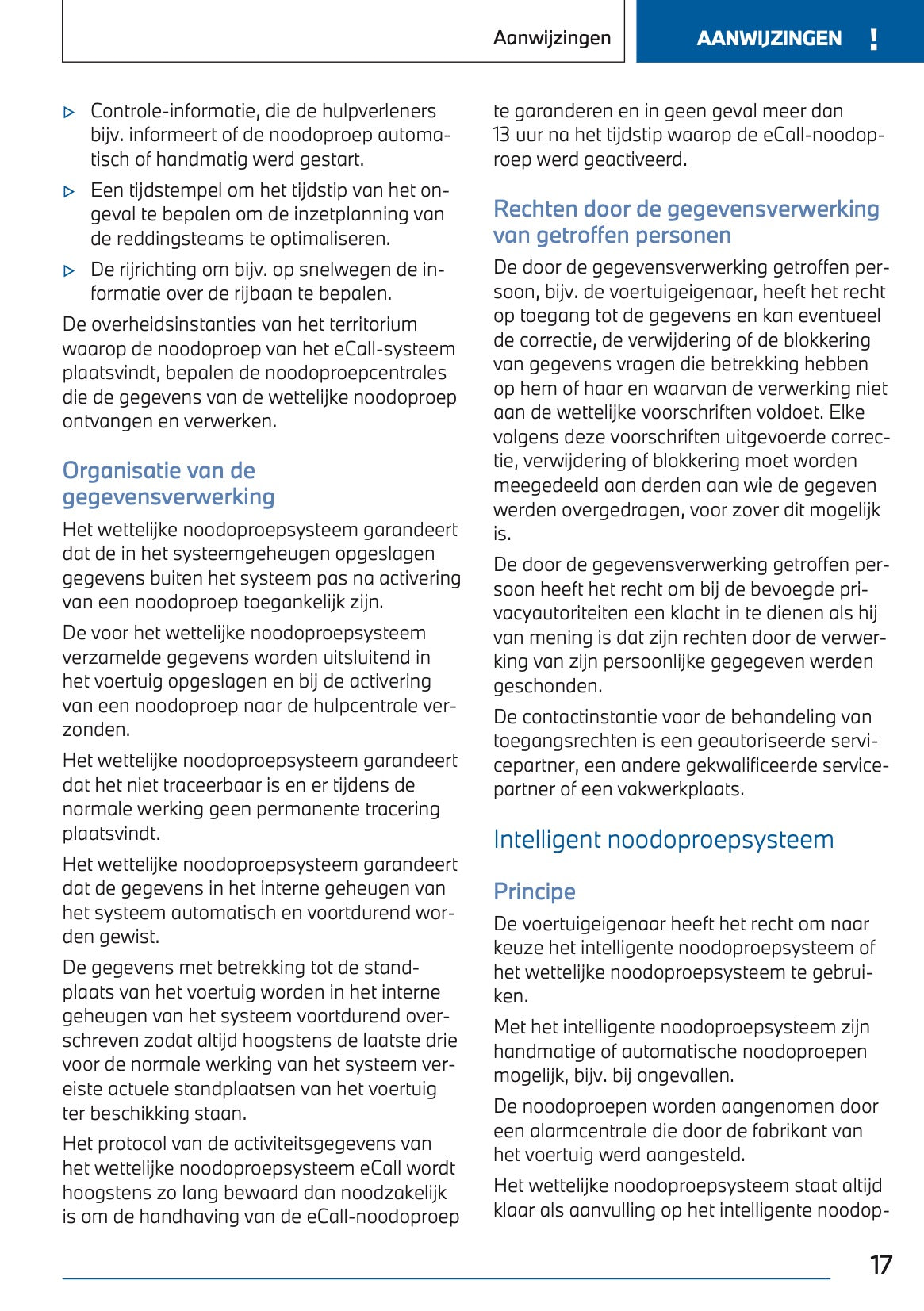 2023-2024 BMW X3 Plug-in-Hybrid Owner's Manual | Dutch