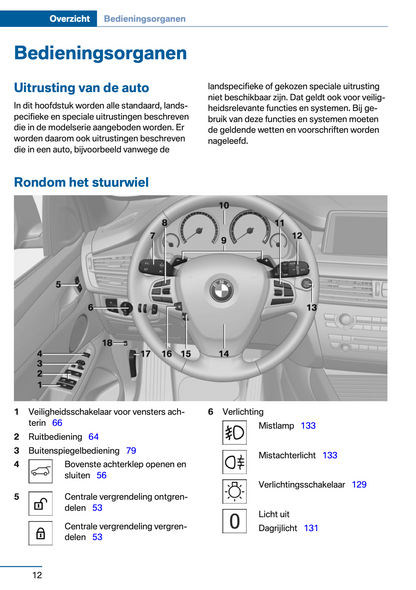 2017-2018 BMW X5 Plug-in-Hybrid xDrive40e Gebruikershandleiding | Nederlands