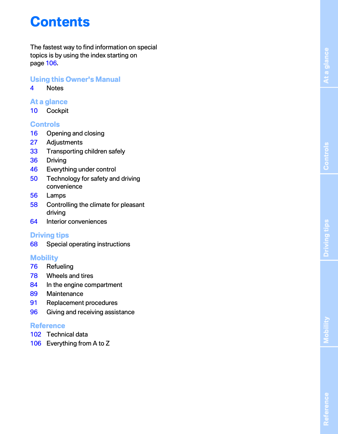 2005 BMW Z4 Owner's Manual | English