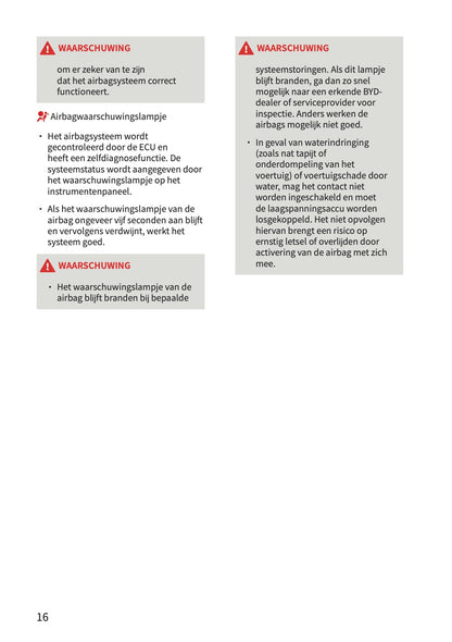 2026 BYD Dolphin G DM-i Gebruikershandleiding | Nederlands