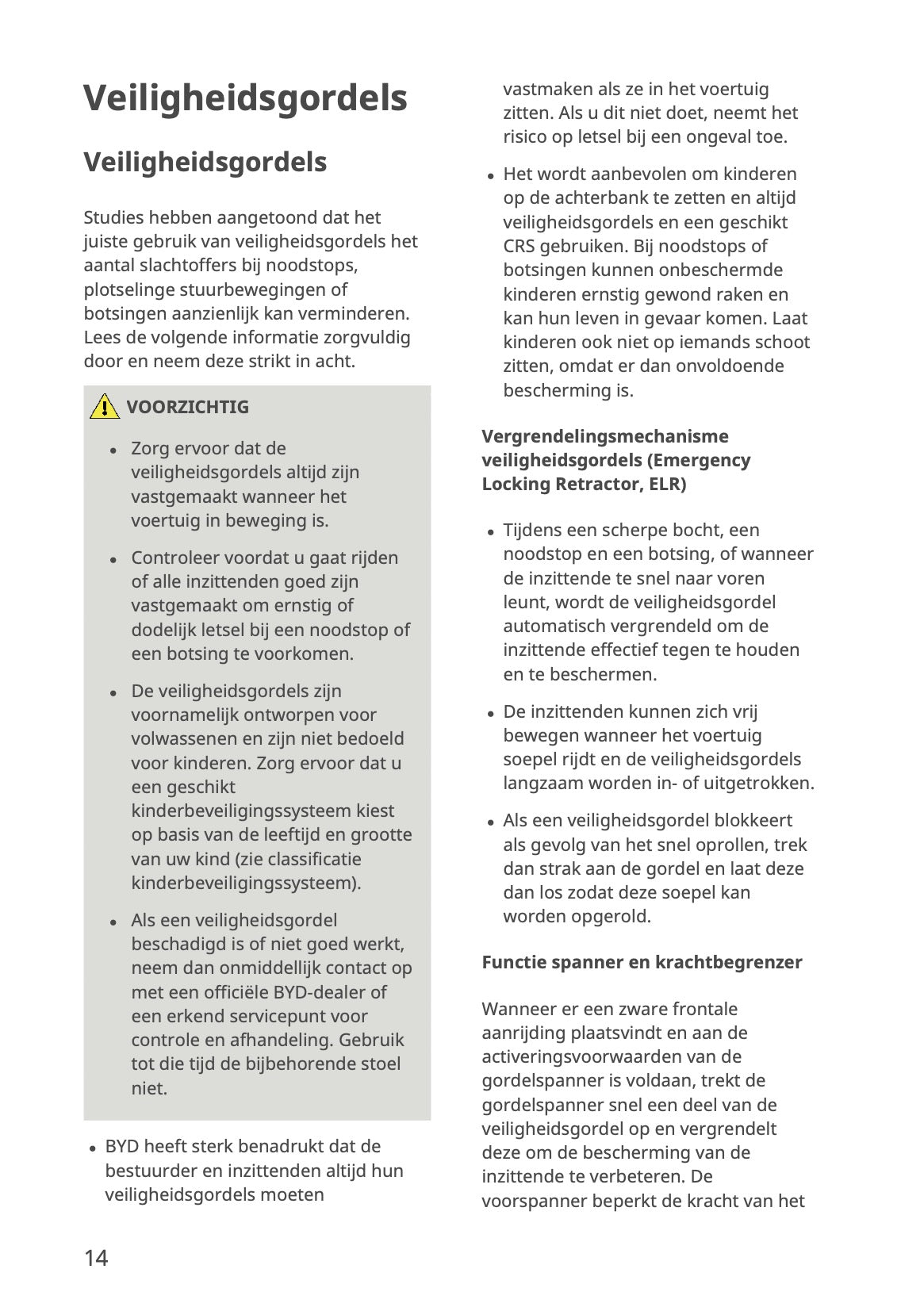 2023-2026 BYD Seal U EV Gebruikershandleiding | Nederlands