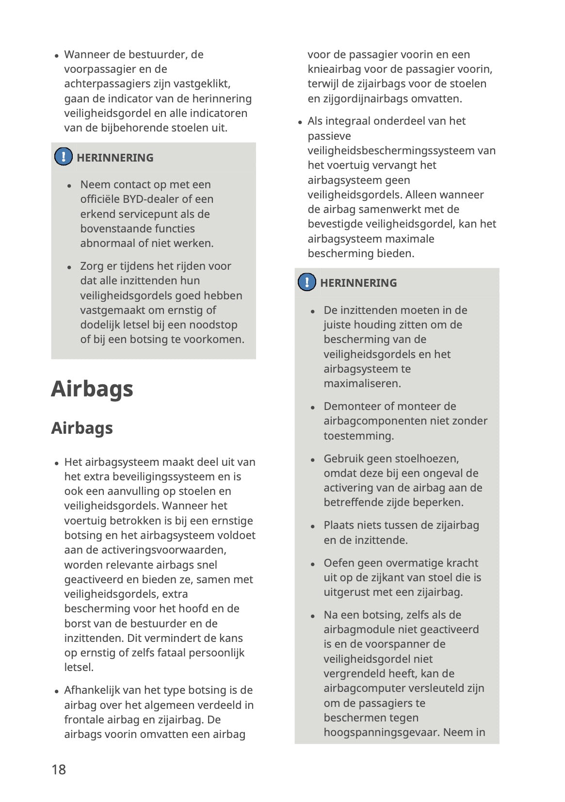 2023-2026 BYD Seal U EV Gebruikershandleiding | Nederlands