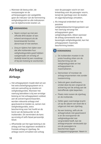 2023-2026 BYD Seal U EV Gebruikershandleiding | Nederlands
