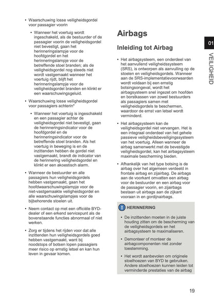 2024-2026 BYD SEAL U DM-i Gebruikershandleiding | Nederlands