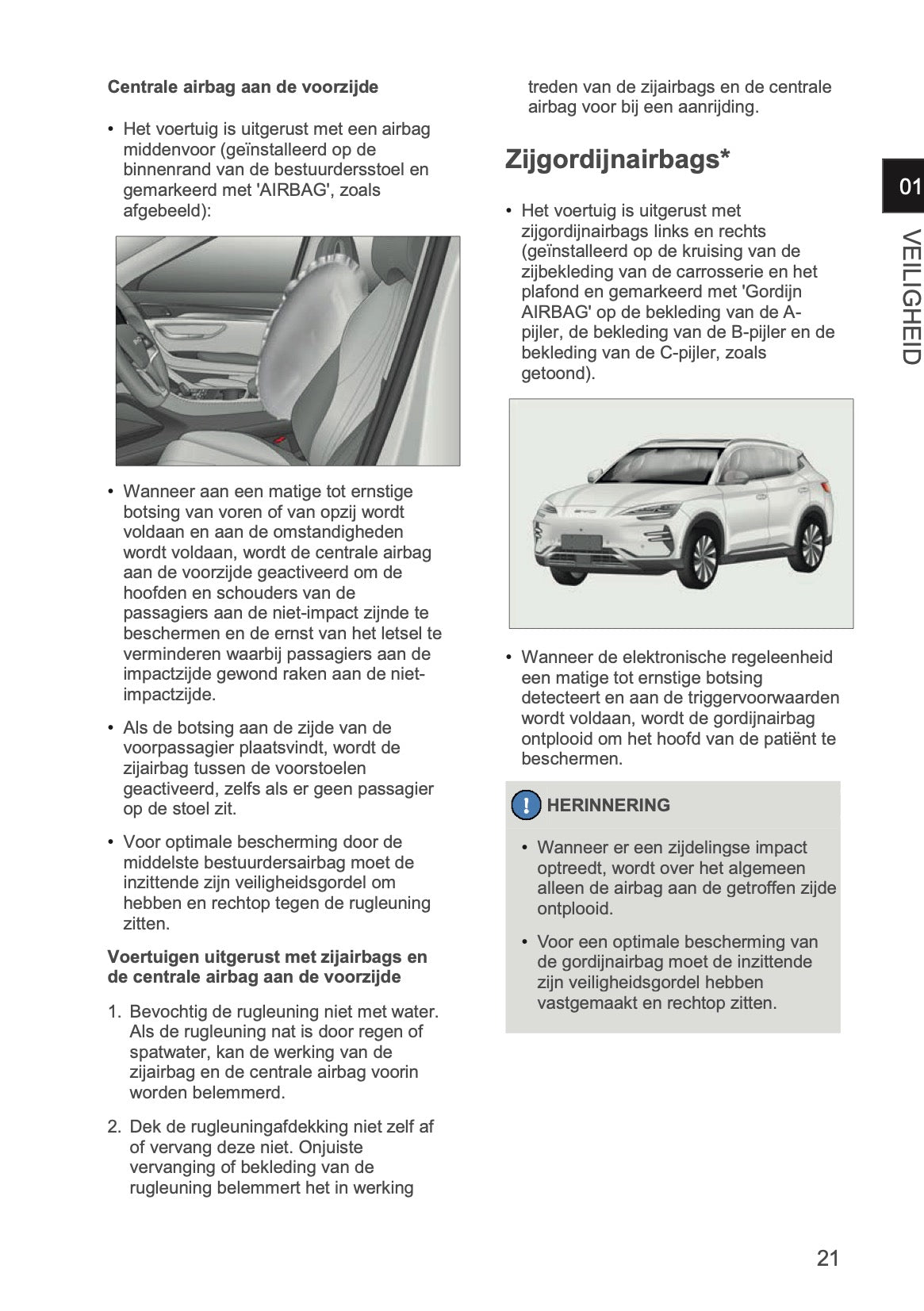 2024-2026 BYD SEAL U DM-i Gebruikershandleiding | Nederlands