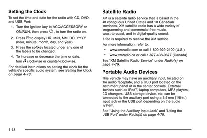 2010 Chevrolet Avalanche Owner's Manual | English US