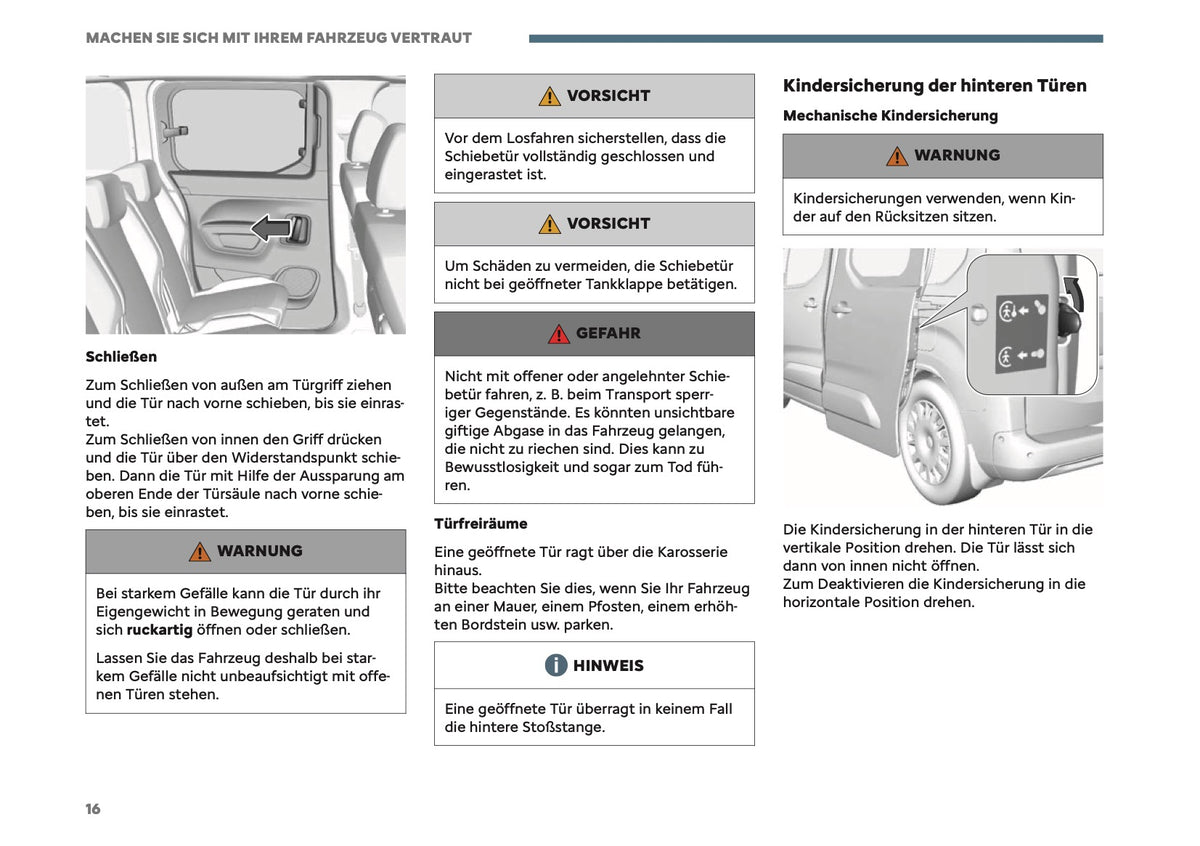 2026 Citroën Berlingo Owner's Manual | German