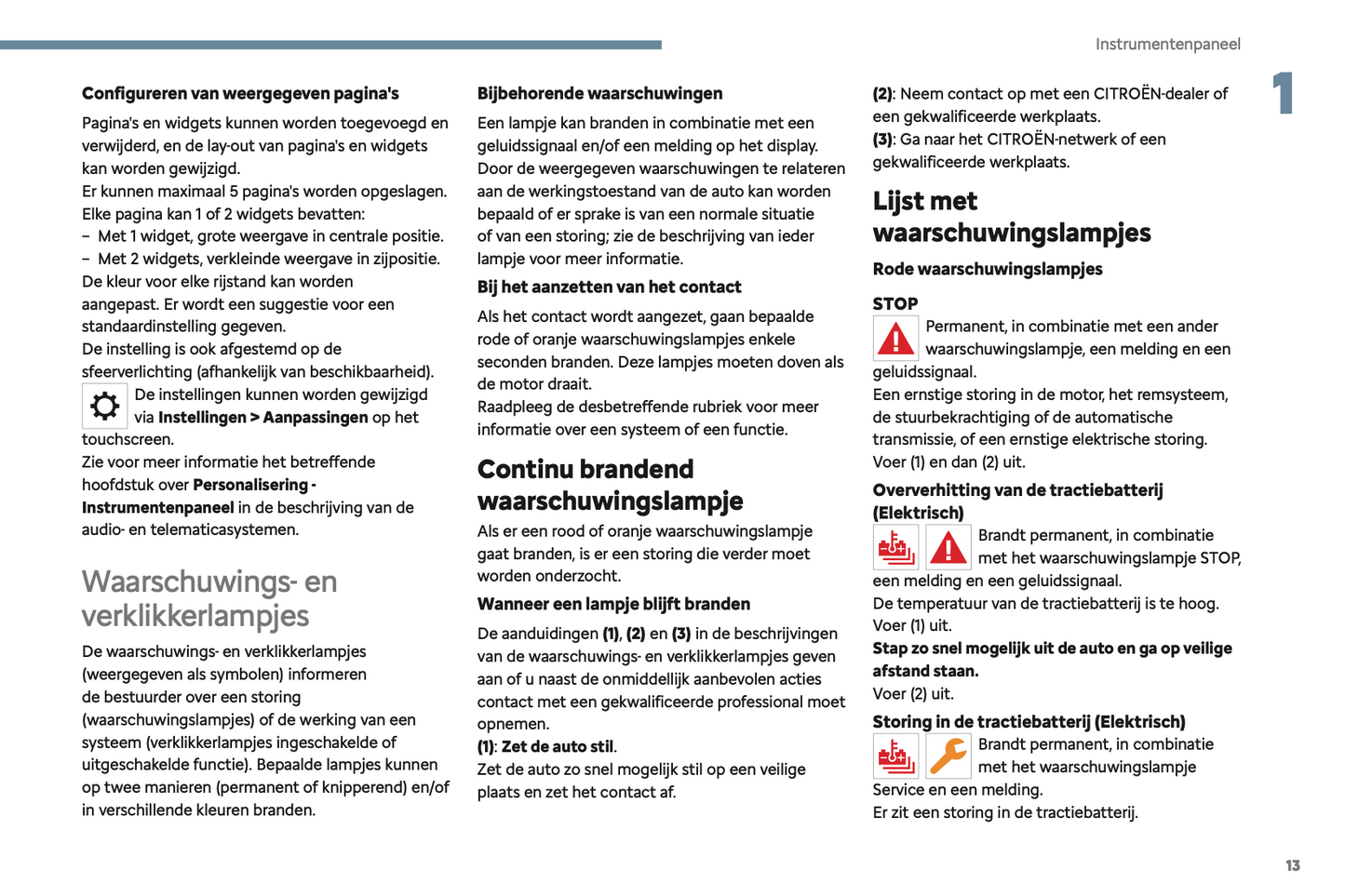 2024 Citroën Berlingo/ë-Berlingo/Berlingo Van/ë-Berlingo Van Gebruikershandleiding | Nederlands