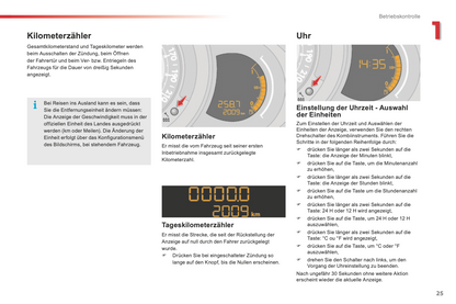 2014-2015 Citroën C3 Owner's Manual | German