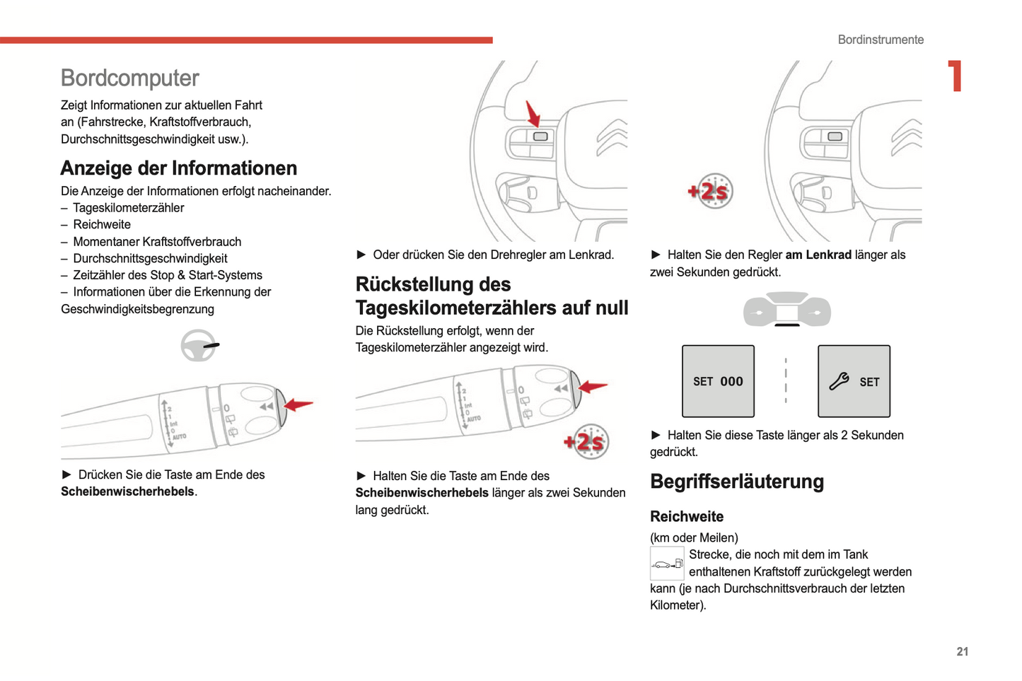 2022-2024 Citroën C3 Owner's Manual | German