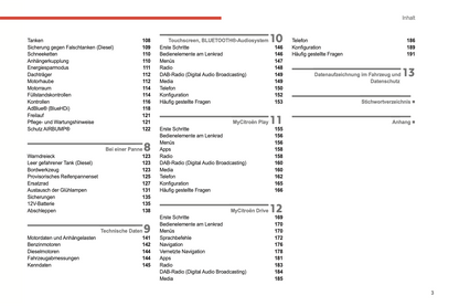 2022-2024 Citroën C3 Owner's Manual | German