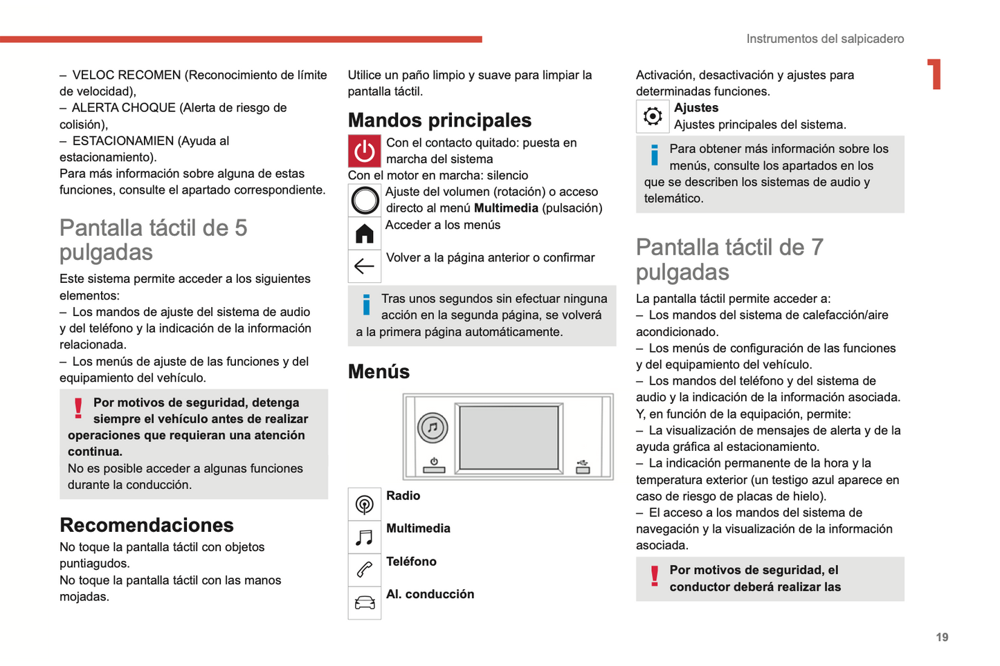 2022-2024 Citroen C3 Gebruikershandleiding | Spaans