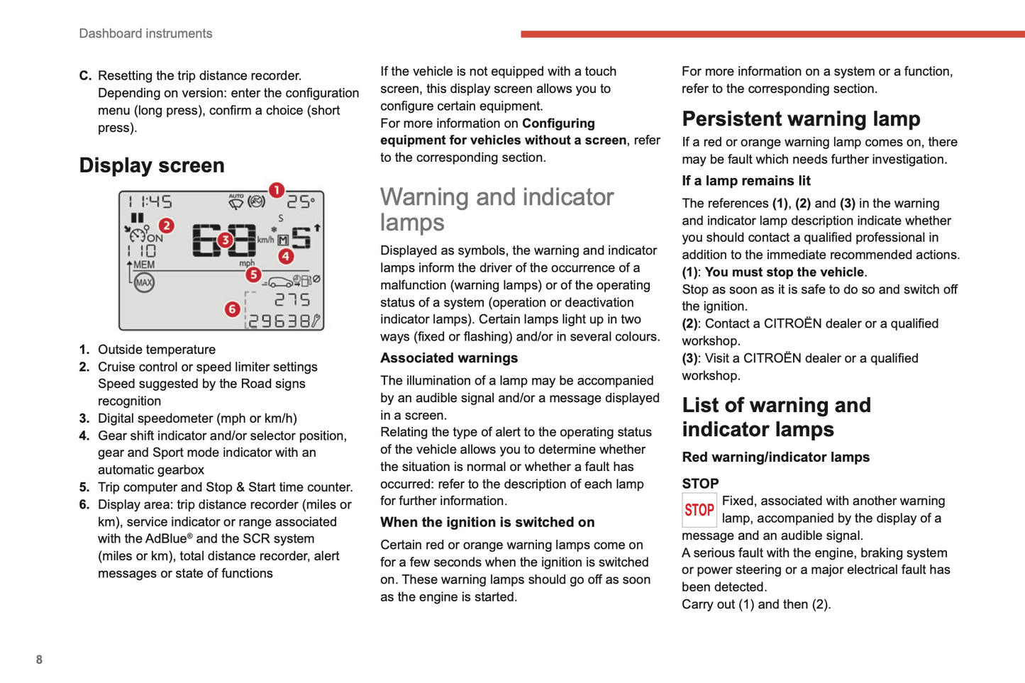 2022-2024 Citroen C3 Gebruikershandleiding | Engels