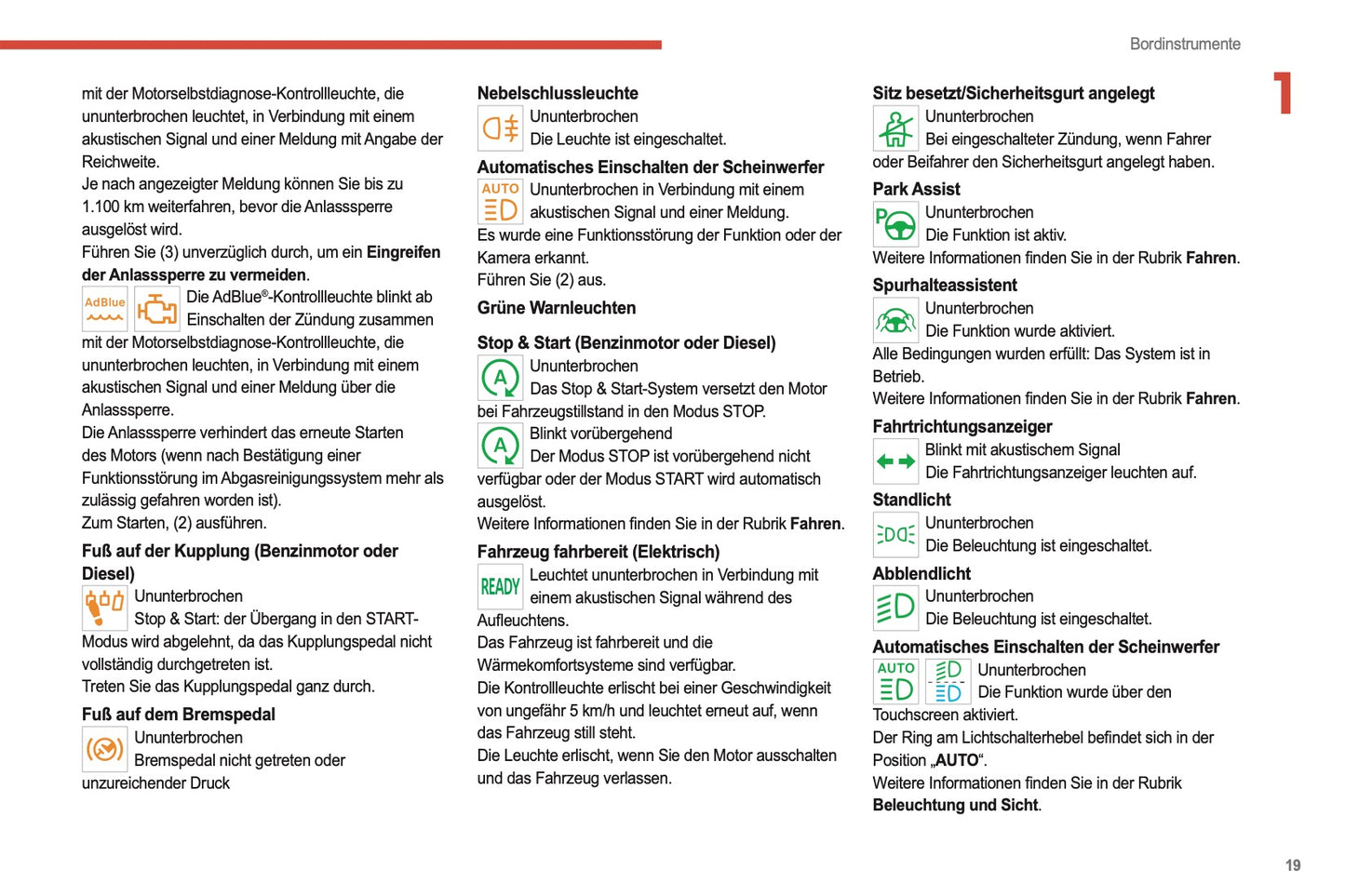 2022-2024 Citroën C4/C4 X Owner's Manual | German
