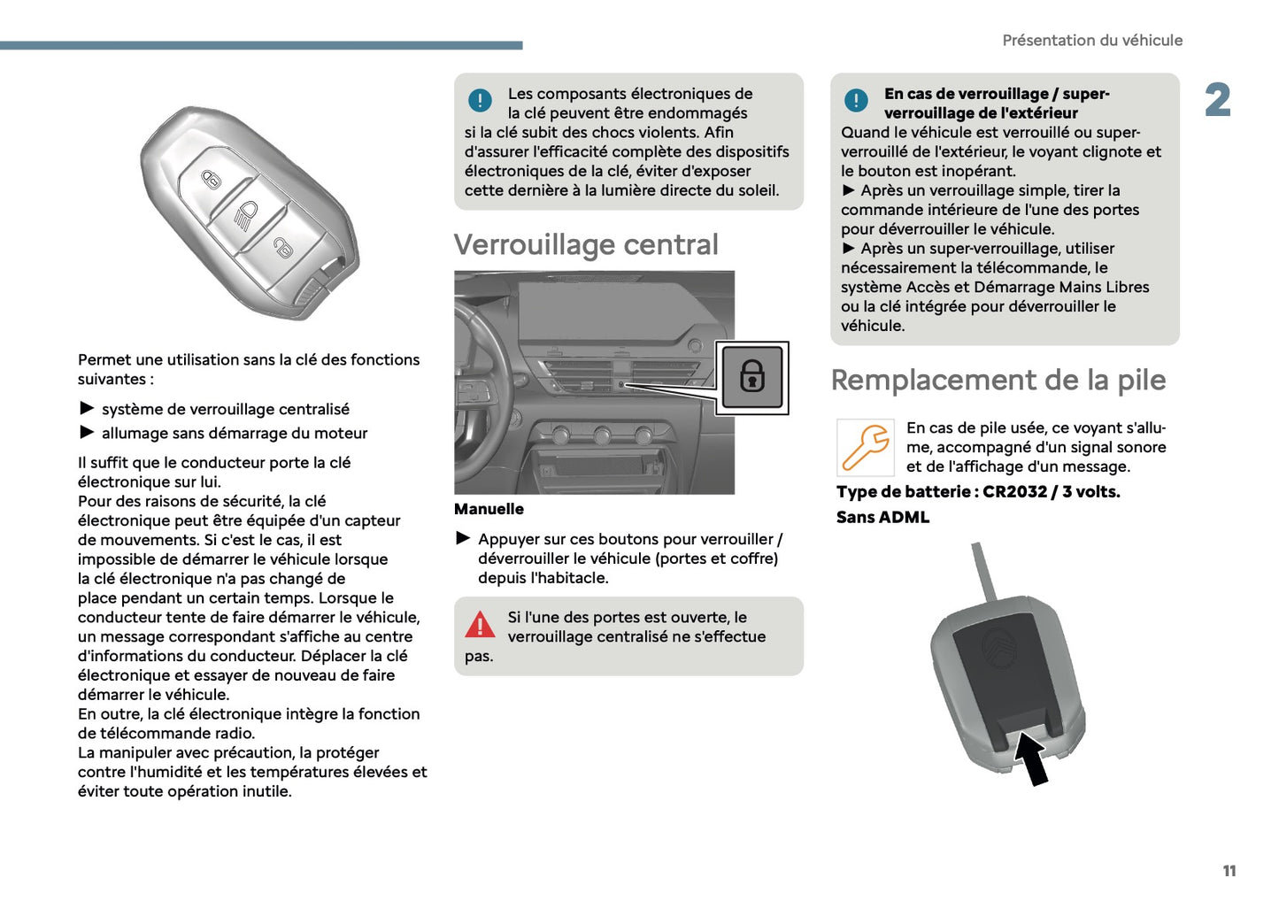 2025 Citroën C4/C4 X Owner's Manual | French