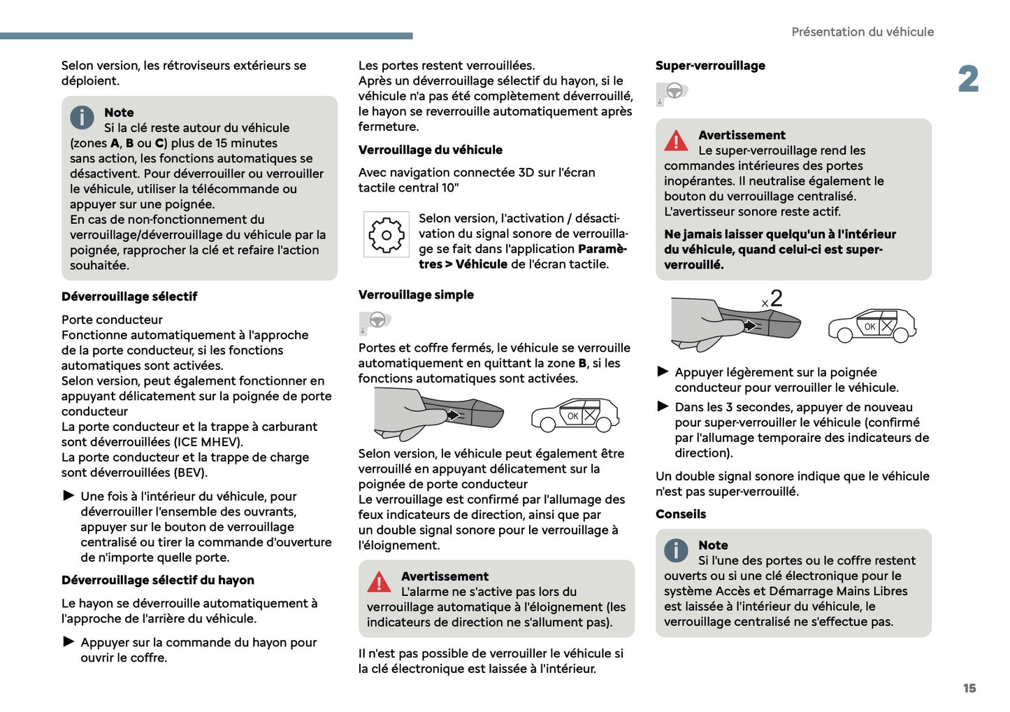 2026 Citroën C4/C4 X Owner's Manual | French